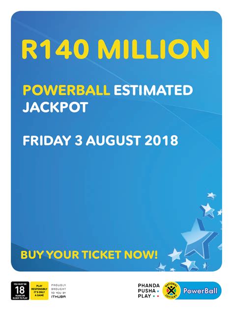 highest powerball jackpot in south africa|R140 Million South Africa PowerBall Jackpot the Biggest in Its .
